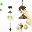 Copper Alloy Wind Chime Decorations Ornaments Outdoor Living Yard Garden Wall Hanging Decor
