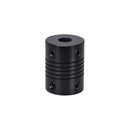 2Pcs 5x8mm Black Aluminium Stepper Motor Shaft Coupler for CNC 3D Printer Part