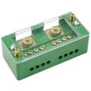 2X(660V 30A Single Phase 2 Inlet 8 Outlet Meter Box Junction Power Distribu