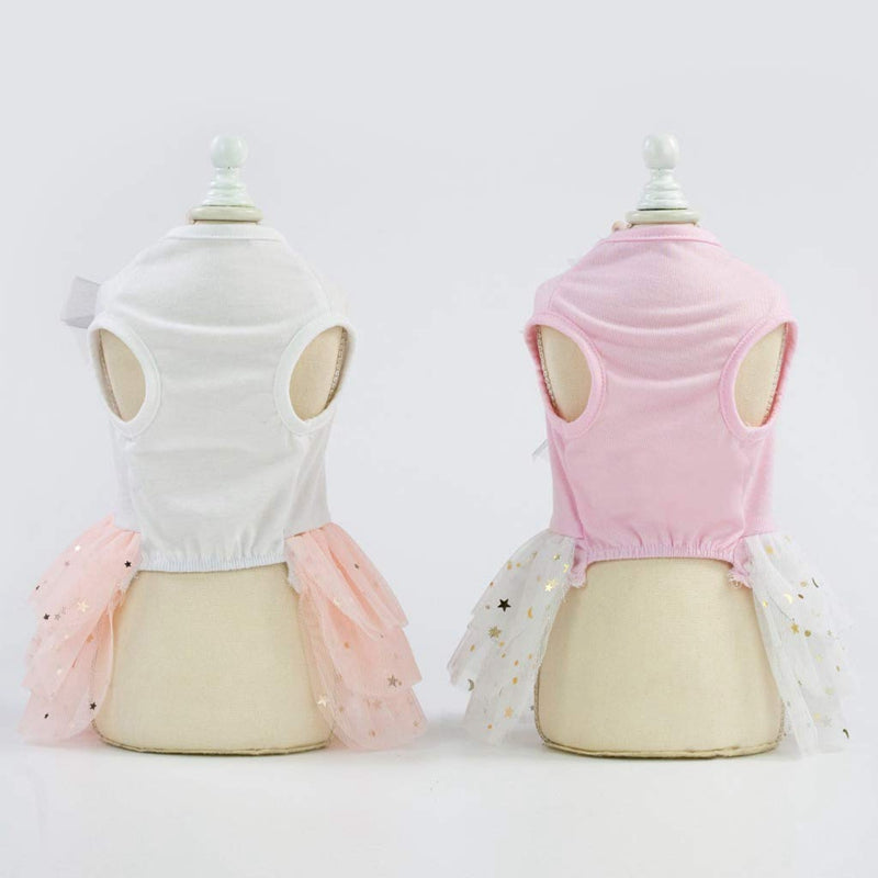 Pet Dress, Cute Rabbit Decor Dog Tutu Princess Dress Wedding Skirt Small Do N7R2
