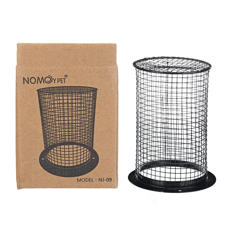 Reptile Anti-Scalding Lamp Cover for Arboreal Lizard Snake - Heat Mesh Cage Protector Guard Lamp Light Bulb Enclosure