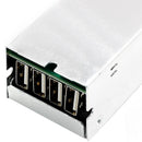 2X(Usb Car Fast Charger Buck Module 24V/12V To 5V 5A 4 Port Usb Converter f