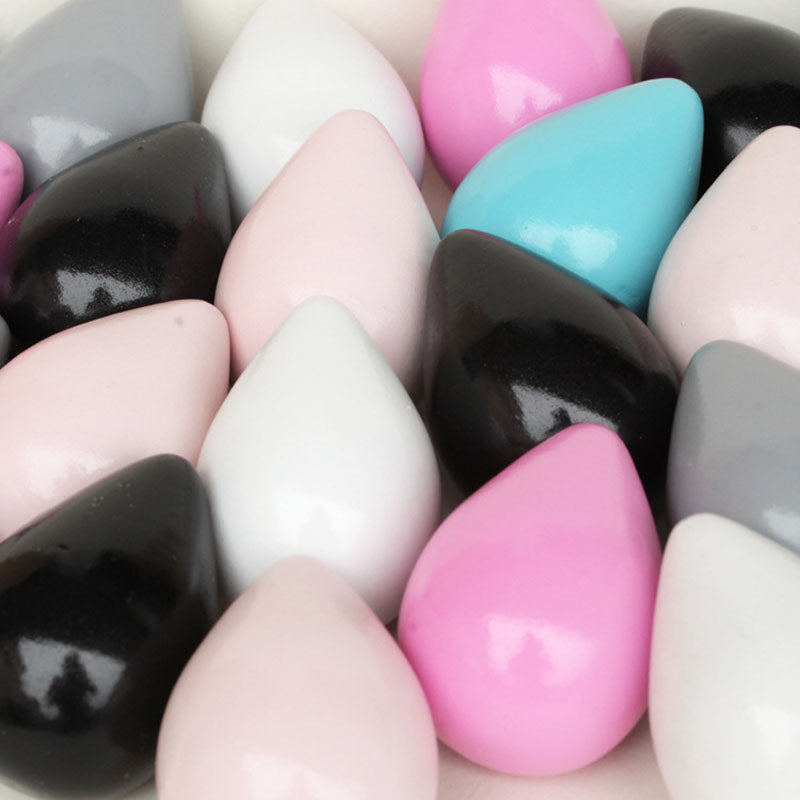 Honana BS-439 Creative Water Droplets Hook Solid Wooden Coat Cap Hooks for Hanging Storage