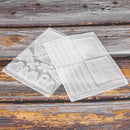 2Pcs Handmade Mould Christmas Tree House Silicone Mold DIY Clay Epoxy Resin Pendant