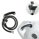 Universal 1/2 Inch Width Faucet Tube Plumbing Pipe, Shampoo Bed Faucet Show