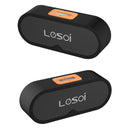 Lesoi F1 Portable Wireless bluetooth Speaker Double Drivers Outdoors TF Card Aux in Speaker