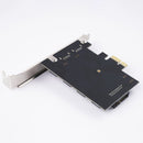 2X(5Gbps Ultra-High Speed 19Pin Pci-E Card 2-Port Pcie To Usb3.0 19Pin + Fr