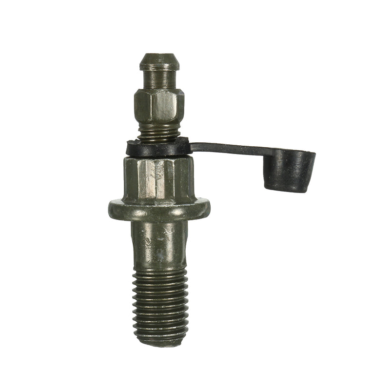 M10x1.25mm Motorcycle Brake Caliper Bleed Screw Banjo Bolt Nipple+Dust Cap