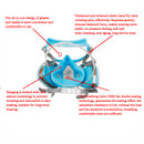 Silicone Full Face Respirator Gas Mask Goggles Particulate Chemical Dustproof