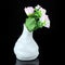 6 Patterns Ceramic Vase Ornament Handmade Flower Arrangement Pottery Flambe Glazed Decor Green