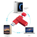 64Gb Colorful Usb 3.0 Flash Drive Otg Pendrive Micro-Usb Stick External Sto T4R1