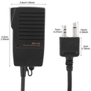 2X(Handheld Speaker Mic for Icom Ic-V8 V85 V82 Ic-T2H T8A 2At W32A E90 Radi