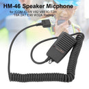 2X(Handheld Speaker Mic for Icom Ic-V8 V85 V82 Ic-T2H T8A 2At W32A E90 Radi