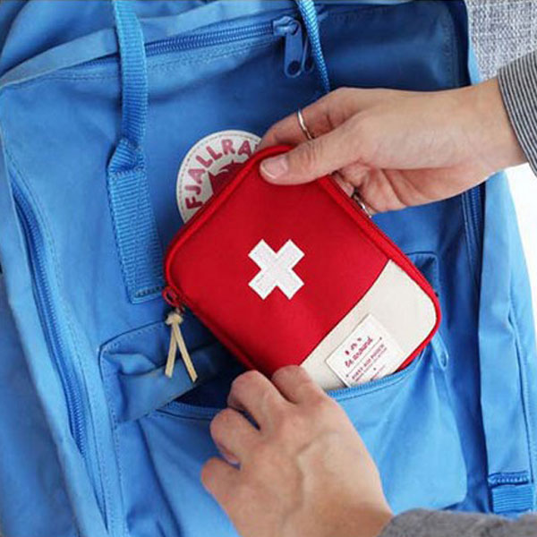 Travel Portable Storage Bag First Aid Emergency Bag Outdoor Pill Survival Organizer Emergency Kits Package