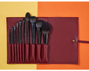 HAPPYMAKEUP 10pcs Makeup Brushes Set Full Set Of  Fiber Hair Brush Makeup Tool
