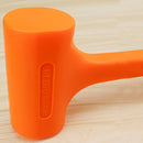Dead Blow Mallet Orange Soft Rubber Unicast Hammer