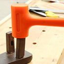 Dead Blow Mallet Orange Soft Rubber Unicast Hammer