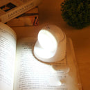 9LED Black/White Rotation Battery Powered Motion Activated Cordless Sensor Night Light