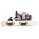 2X(Wch382 Chipset Pci-E 2 Serial Ports Controller Card Pci Express To Rs232