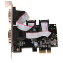 2X(Wch382 Chipset Pci-E 2 Serial Ports Controller Card Pci Express To Rs232
