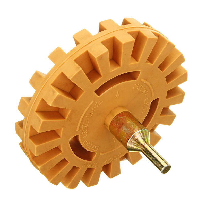 21mmx99mm Rubber Eraser Wheel Decal Removal Eraser Wheel 4 Inch Pneumatic Tools Rubber Replacement Accessories