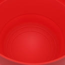 Microwave Popcorn Popper Collapsible Silicone Bowl with Lid and Handles(Red G8B8