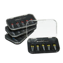 10pcs Dental Fiber Post Resin High-intensity Screw Thread Quartz with Drill