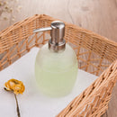 Bathroom Soap Dispenser Glass Bottle Head Metal Head Pump Lotion Container  R1X4