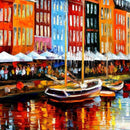 H&B HB-AJ09 9 Pcs Toning Scrapers Stainless Steel Painting Scraper Spatula Wood Handle Art Supplies for Artist Canvas Oil Paint Pigment Mixing Palettes Tools