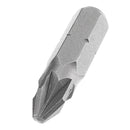 25pcs 25mm PZ2 Screwdriver Bits Set Hex Magnetic Power Tool