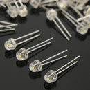 300pcs F5 5mm White Bright Diode Straw Hat Super Light LED Assortment Kit