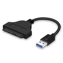 2X(Sata To Usb 3.0 Adapter, Usb 3.0 To Sata for 2.5 Inch Sata Ssd/Hdd Drive