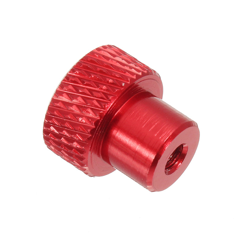 Suleve M3AN2 10Pcs M3 Frame Hand-tight Flange Nut Cap Aluminum Alloy Super Light