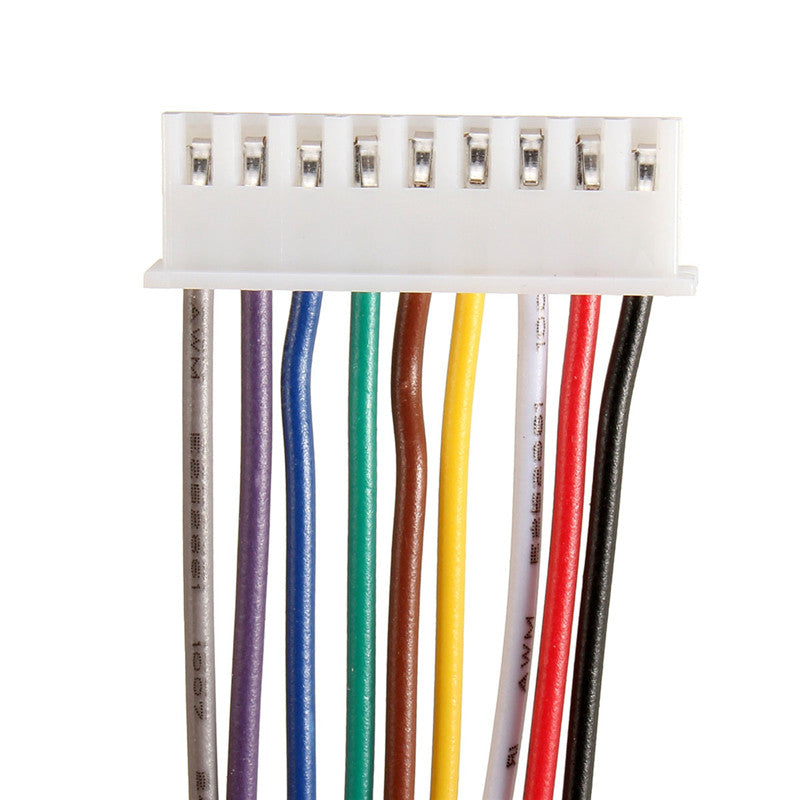 10PCS 9Pin 8S Terminal Wire Balance Charger Male/Female JST-XH Connector Wire
