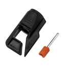 Effetool Garden Tool Sharpener Lawn Mower Sharpener Rotary Sharpening Attachment for Rotary Drill Drill Adapter