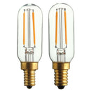 E14 E12 T25 2W Warm White COB LED Tubular Retro Edison Incandescent Light Bulb AC110V/220V