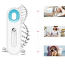 White 22 Ml Mini Nano Mister Spray Bottle Battery Operated Facial Steamer M D1O7