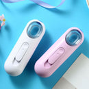 White 22 Ml Mini Nano Mister Spray Bottle Battery Operated Facial Steamer M D1O7