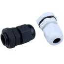 200Pcs Waterproof Pg7 Cable Gland Connector Plastic Adjustable M12 Thread C