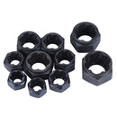 10Pcs Damaged Nut Bolt Remover Stud Extractor Set (#1-#10) Metric Broken Bo