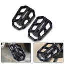 Motorcycle Billet Mx Wide Foot Pegs Pedals Rest Footpegs for Bmw R1200Gs R1 Z8U2