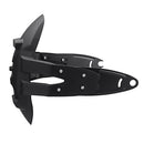 Black PVC Motorcycle Rear Wheel Cover Fender Splash Guard Mudguard Bracket Solid