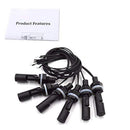 2X(6 Pieces Side Mounted Horizontal Liquid Float Switch Water Level Sensor