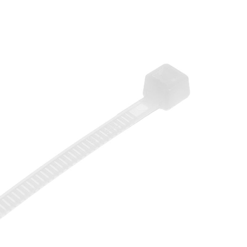Suleve ZT13 Nylon 500Pcs 3/4mm 10/12/15/20cm White Nylon Self-locking Cable Tie Zip Ties Strong Tensile Strength