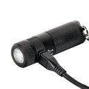 Nicron B10 XP-E2 R3 200LM 5Modes Dimming USB Rechargeable Mini Keychain EDC LED Flashlight