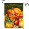 28" x 40" Pumpkin Harvest Cornucopia Welcome Autumn Fall Garden Flag Yard Banner Decorations
