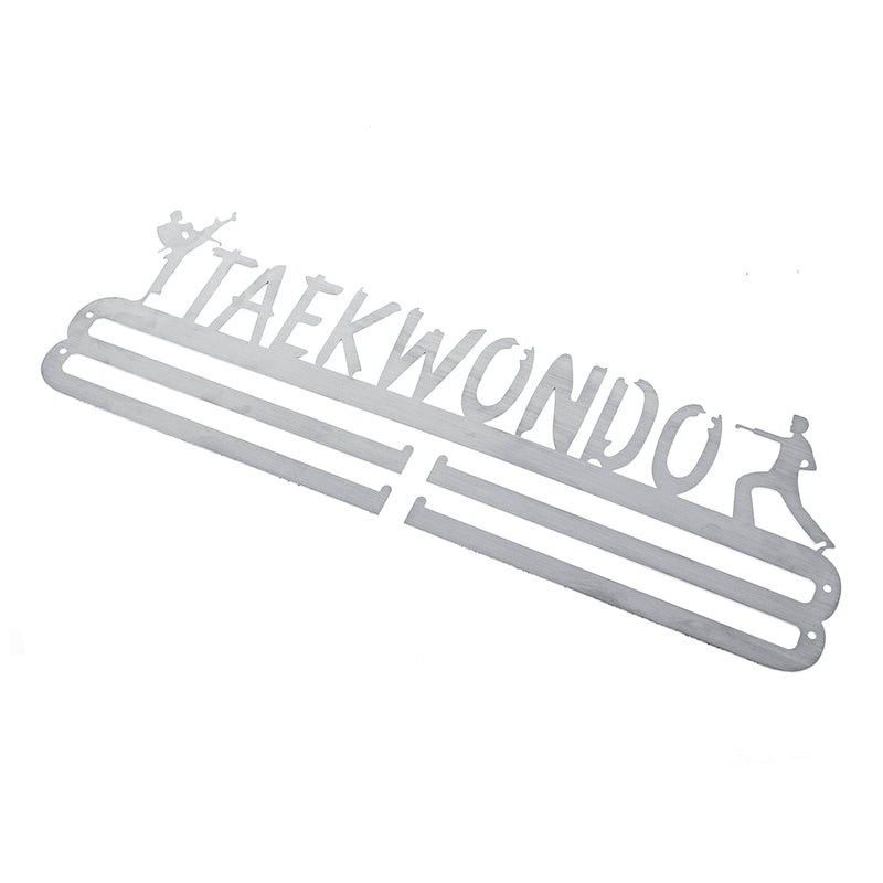 Stainless Steel Wall Mount Display Taekwondo Medal Hanger Holder Rack Sport Decorations