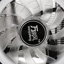 9CM Double Copper Tube Aurora DIY Game Cooling Fan CPU Radiator For 775/115x/1366/AMD Series