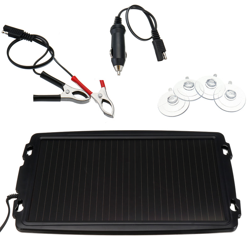 18V 2.4W Solar Panel Battery Charger Backup For Car Boat Caravan Power Supply