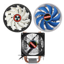 120x120x25mm 12VDC LED Fan CPU Cooler Cooling Fan for Intel775/1155/1151 amd downforce